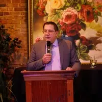 The evening's MC, Tim Coco of WHAV - Executive Director, Owner