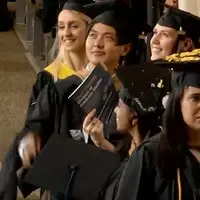 2022 Commencement Touro GSB student procession