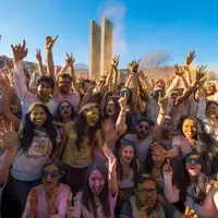 Holi Festival celebrations during One World Week