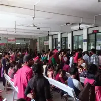 Out patient numbers can be 800 plus a day so life as an elective can get hectic