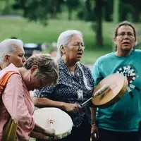 American Indian Family Center Hand Drum song