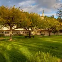 McLean Chapel seen from St. Francis Courtyard