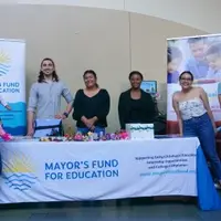 Mayor's Fund Team at Family Science Night