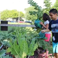 Garden Summer Camp Students