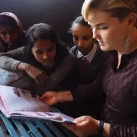 teaching volunteer