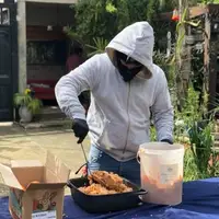 Nuestros voluntarios en plena acción