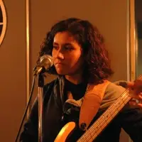 Electric guitar player