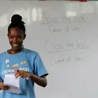 Volunteering with Espaanglisch