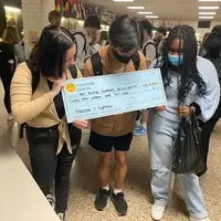 Students At Financially Lit&Fit Expo 22