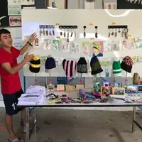 One of the Vocational studies, Small Business! Students create crafts and sell them to get some funds and help the school.