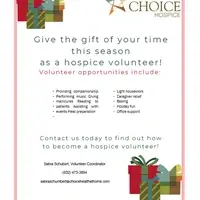 Share Your Holiday Spirit - Be A Volunteer