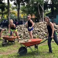 Missionaries working