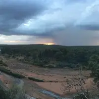 Rain in the bush, South Africa