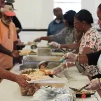 Lunch at the Community Kitchen