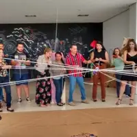 Oficina sobre Pintura - Centro Cultural Oscar Niemayer - Goiânia - GO