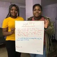 Students at Napela in Staten Island
