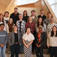 Group of MNR students and faculty