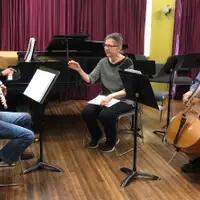 A flute trio