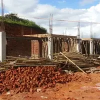 The new school EHN paid for being built