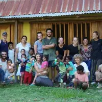 missionaries with the children