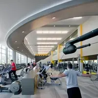 View from gym floor