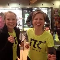 Runners at Pi Day "Pi K" Fun Run