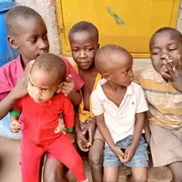 Children at Kabumbi Community Primary School