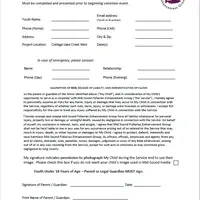 Mid Sound Youth Waiver