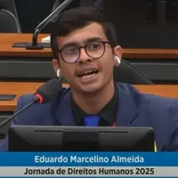 Presidente OJG discursando na Câmara dos Deputados