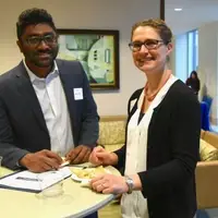 Students networking