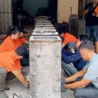 Volunteer Activities for Building Biosand Filters on Our Campus