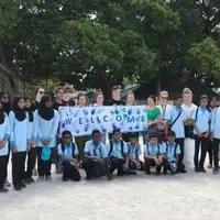 Students from Nature Club of G.Dh. Atoll Education Centre had field visit to Hoadedhoo Mangrove in partnership with Eco-Kids Programme of Huvadhoo Aid, supported by SUN SHADE Volunteers Maldives
