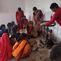 Leafplate making Training