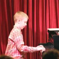 Young pianist