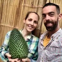 Giant Soursop (AnnonaMuricata) made in Ecuador  we at PermaTree produce enormous 100% organic