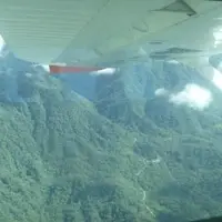 Merazonia reserve seen from the air