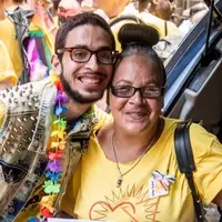 PFLAG NYC mother and son