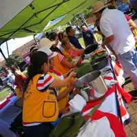 Desayuno Típico: Fiestas Cívicas en la comunidad, recaudando fondos