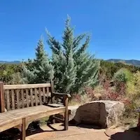 Relax in nature at the Santa Fe Botanical Garden