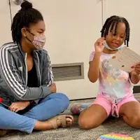 The Youth Literacy Program works with two local after-school programs that serve mostly children of color.