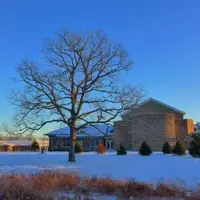 The back of Milarepa Hall