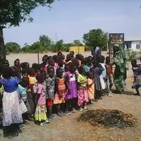 Children benefiting from Education in Emergency in South Sudan