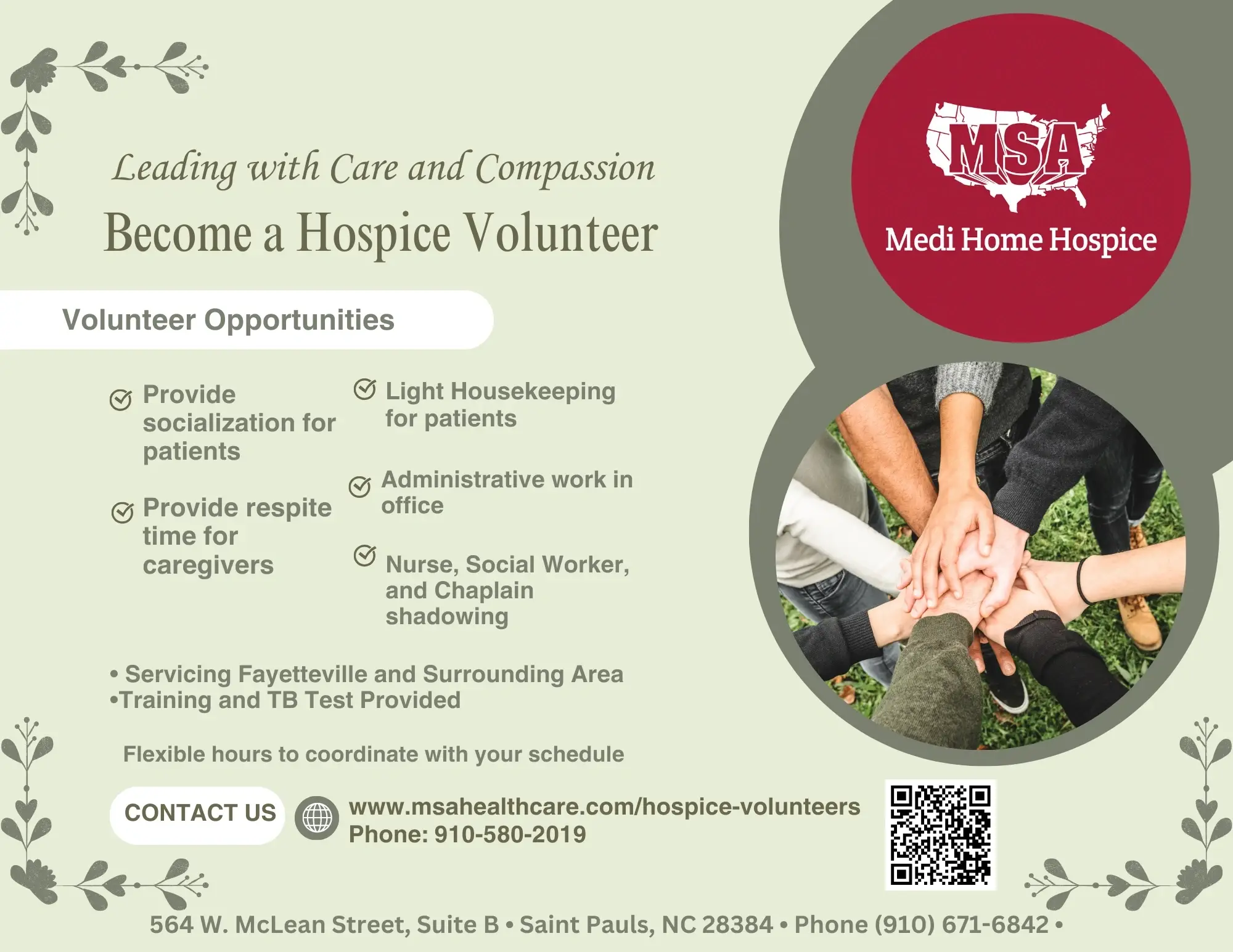 Hospice Volunteer Program