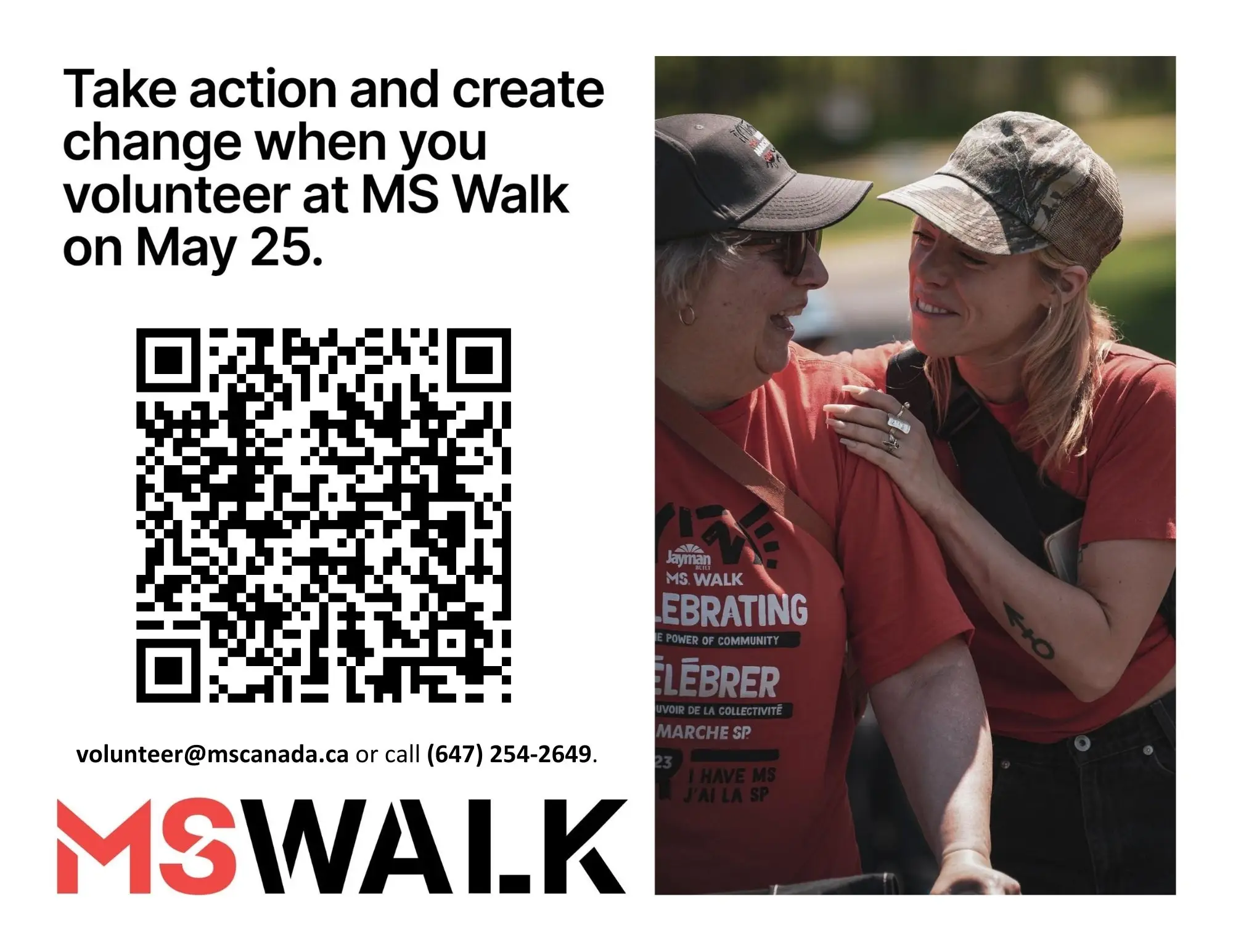 Event Day Roles for 2025 MS Wak – York Region