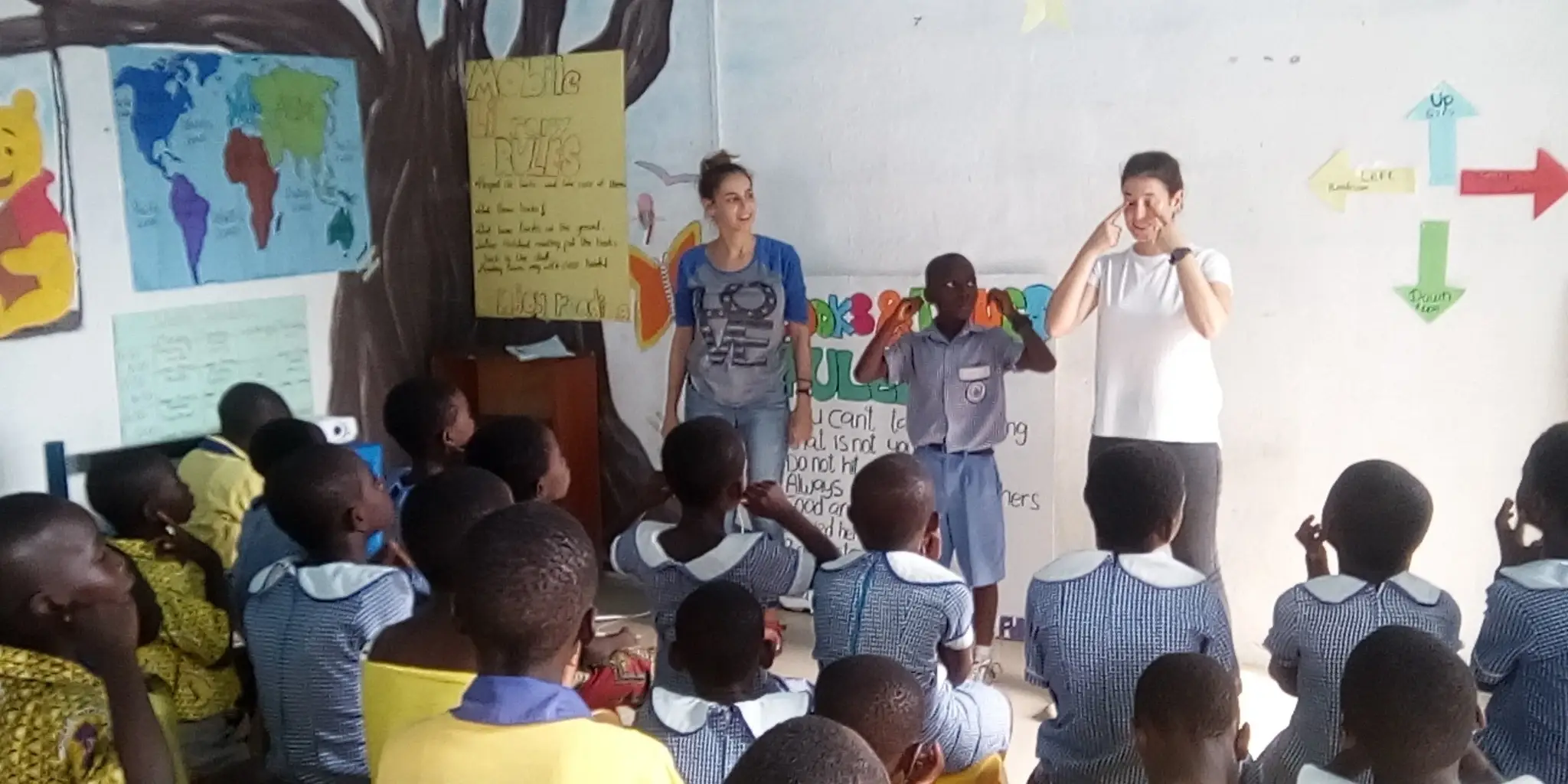 Teach, Care, and Mentor in Ghana