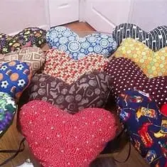 Seamstresses needed to sew Heart Shaped Pillows for Hospice Patients & Their Families
