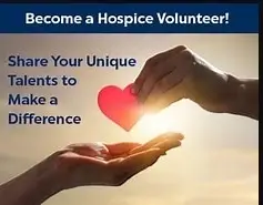 Make someone's last moments their BEST moments: volunteer in hospice! (Cedarburg)