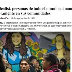 Imagen de: ARGENTINA 9/9 - Promoción de los Días Idealist en plataforma EduCuA