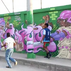 Imagen de: COLOMBIA - Mural por las mujeres en el deporte
