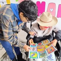 6/6- Compartiendo alegría con nuestros adultos mayores